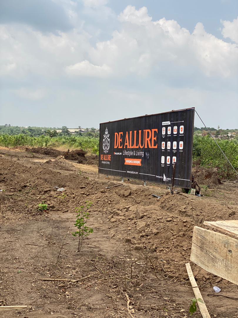 Lands for Sale at De Allure Estate, Molajoye Town, Epe
